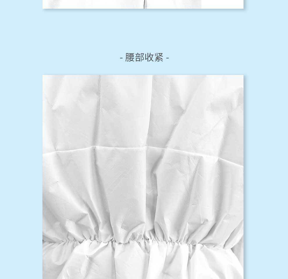 漢盾HD-BP616帶帽連體式限次使用工業(yè)防護(hù)服6