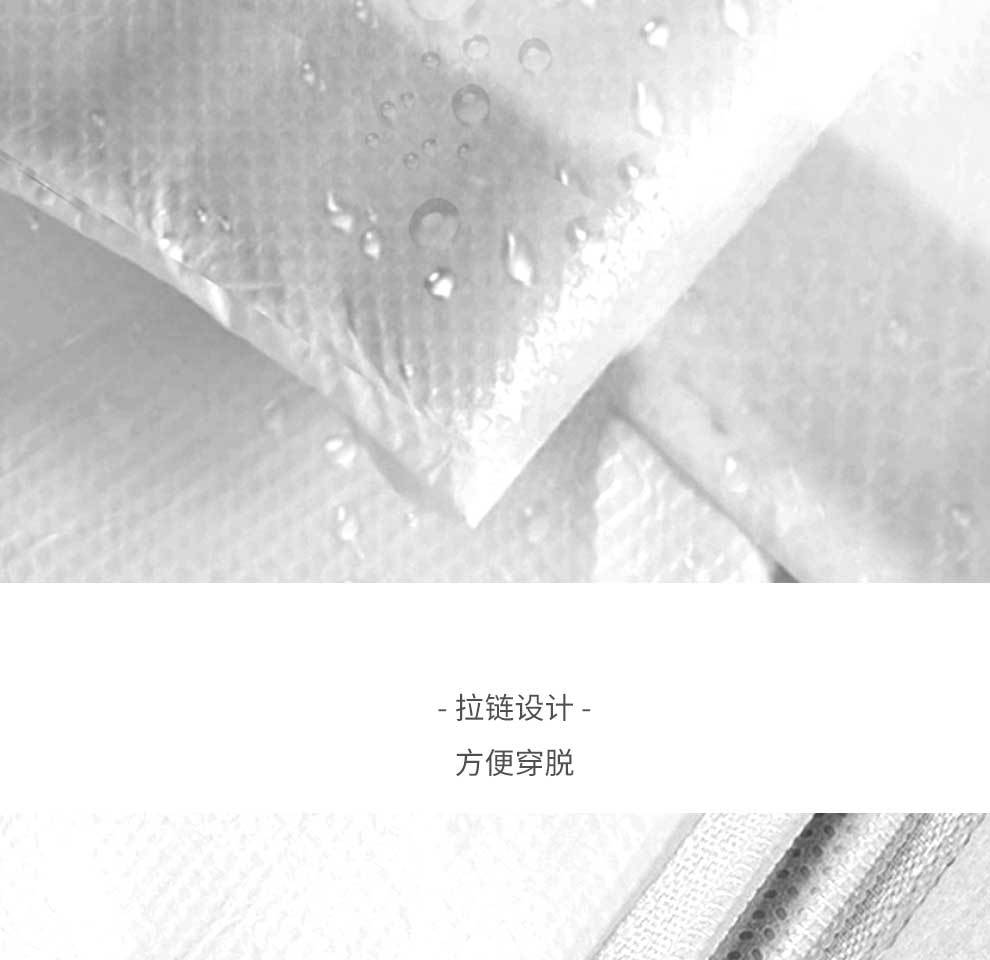 漢盾HD-BP616帶帽連體式限次使用工業(yè)防護(hù)服8