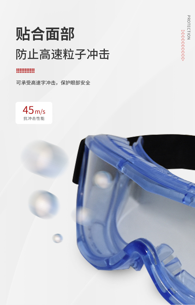 定和DH4023抗沖擊防霧安全護(hù)目鏡4