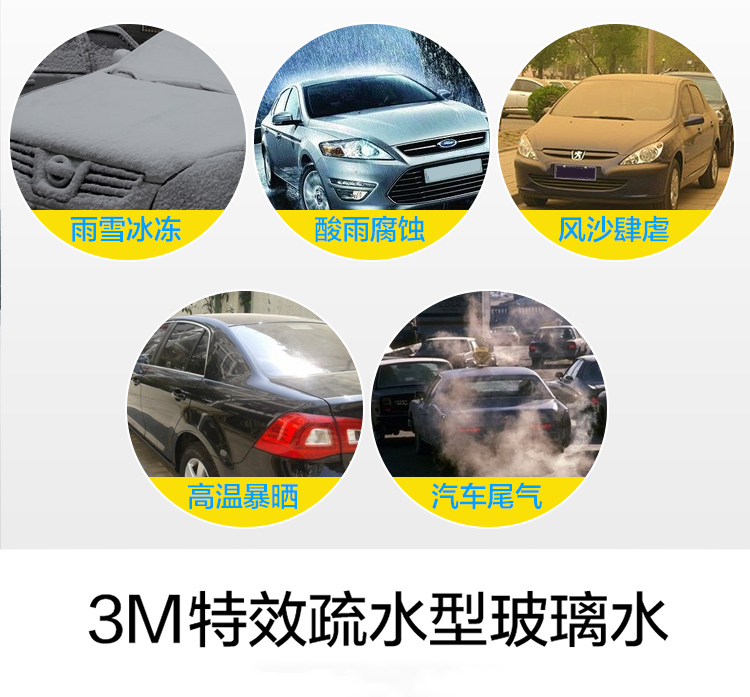 3M PN7018專業(yè)疏水型玻璃水0度7