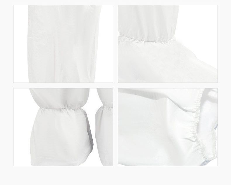 定和DH5111長(zhǎng)筒PVC防滑底無(wú)紡布靴套高筒防滑靴套-6