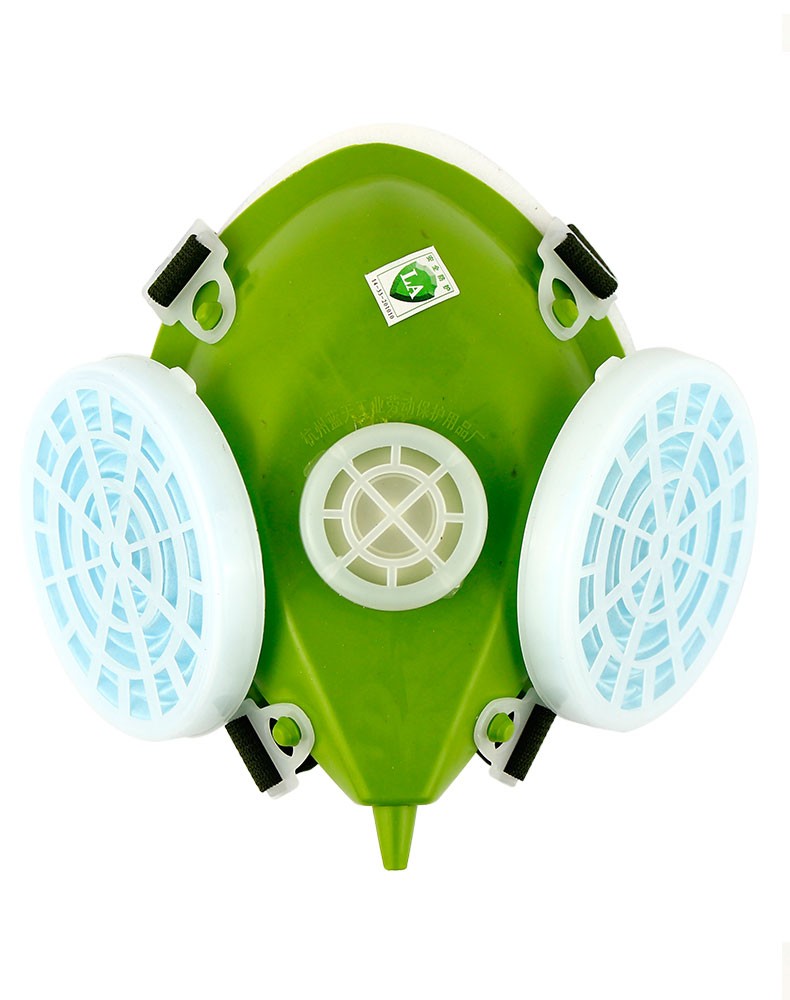 生力301-XK半面罩雙濾盒防塵面具4