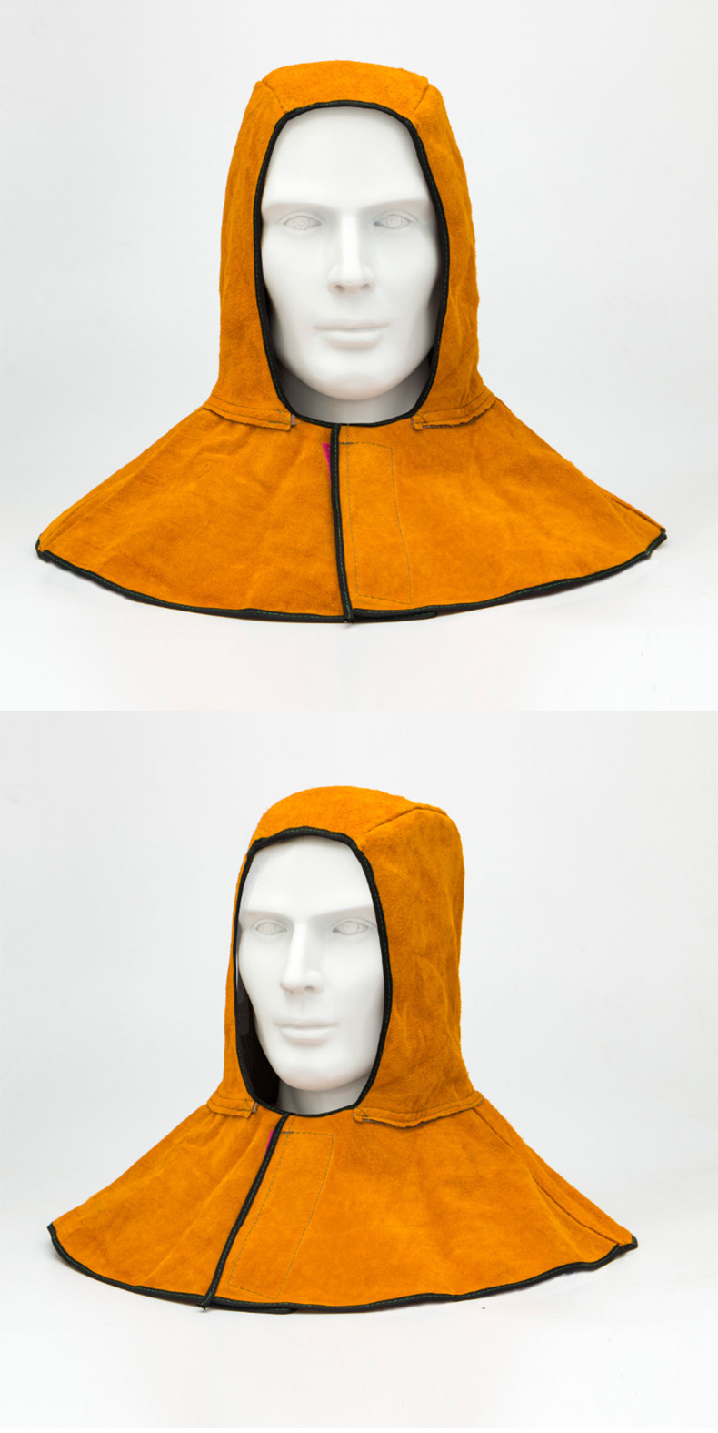 定和DH3108全牛皮電焊披肩頭罩3