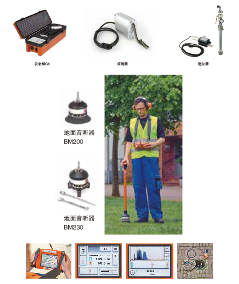 SEWERIN豎威SeCorrPhon AC200新一代全能王漏水監(jiān)測(cè)儀