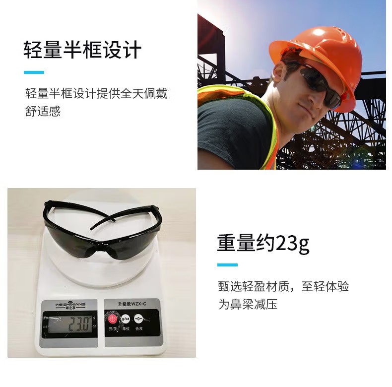 PIP 250-AN-10126運動型半框安全眼鏡6