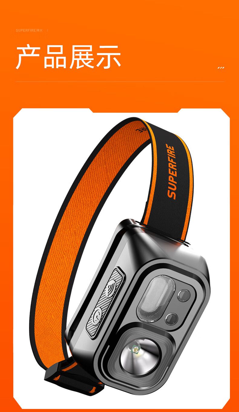 神火HL23-S長續(xù)航揮手感應多功能智能頭燈17.jpg