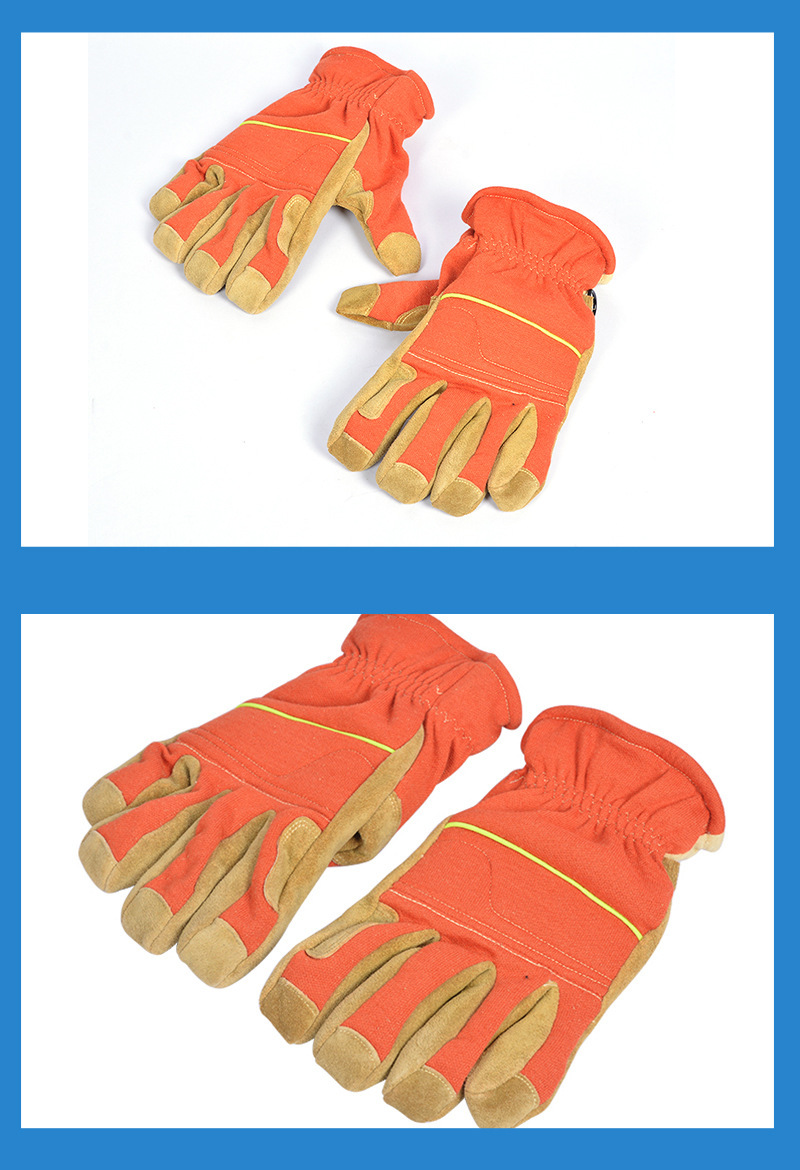 定和DH6503橙色17款統(tǒng)型搶險(xiǎn)救援手套9