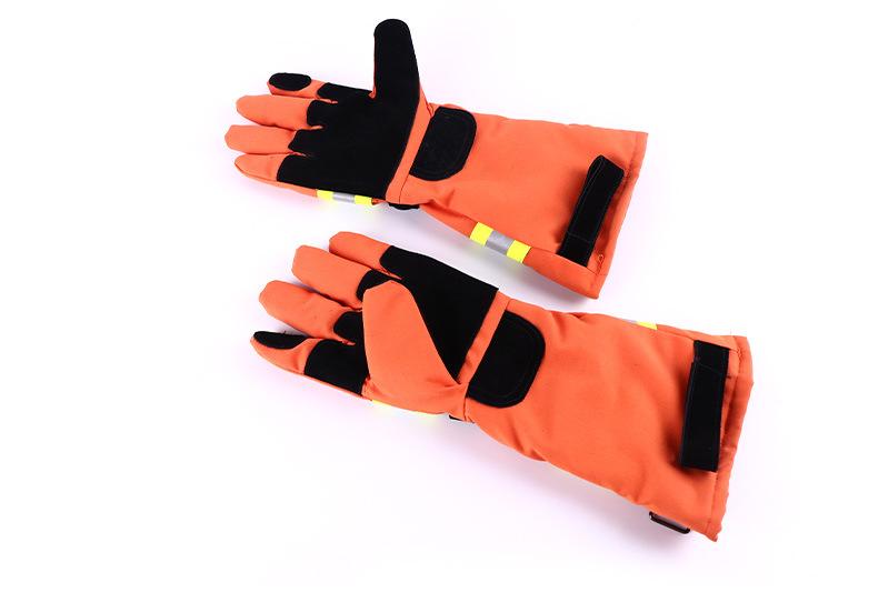 定和DH6504加長(zhǎng)款耐磨阻燃搶險(xiǎn)救援手套10