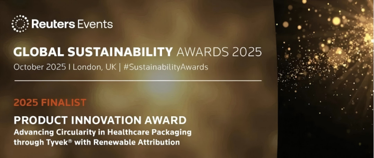 具有可再生屬性的Tyvek產(chǎn)品，入圍路透社全球可持續(xù)發(fā)展獎“產(chǎn)品創(chuàng)新獎”！
