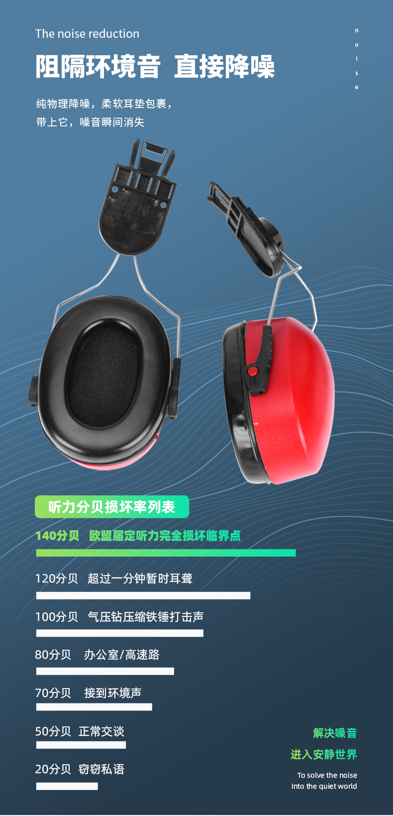 定和DH1020掛帽頭盔式防噪音耳罩4