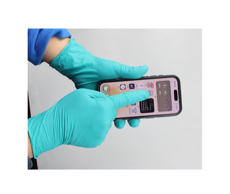 STANLEY史丹利ST5822綠色食品級一次性丁腈防化手套11