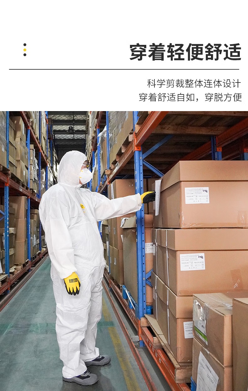 STANLEY史丹利ST3320限次使用工業(yè)款連體防護(hù)服5