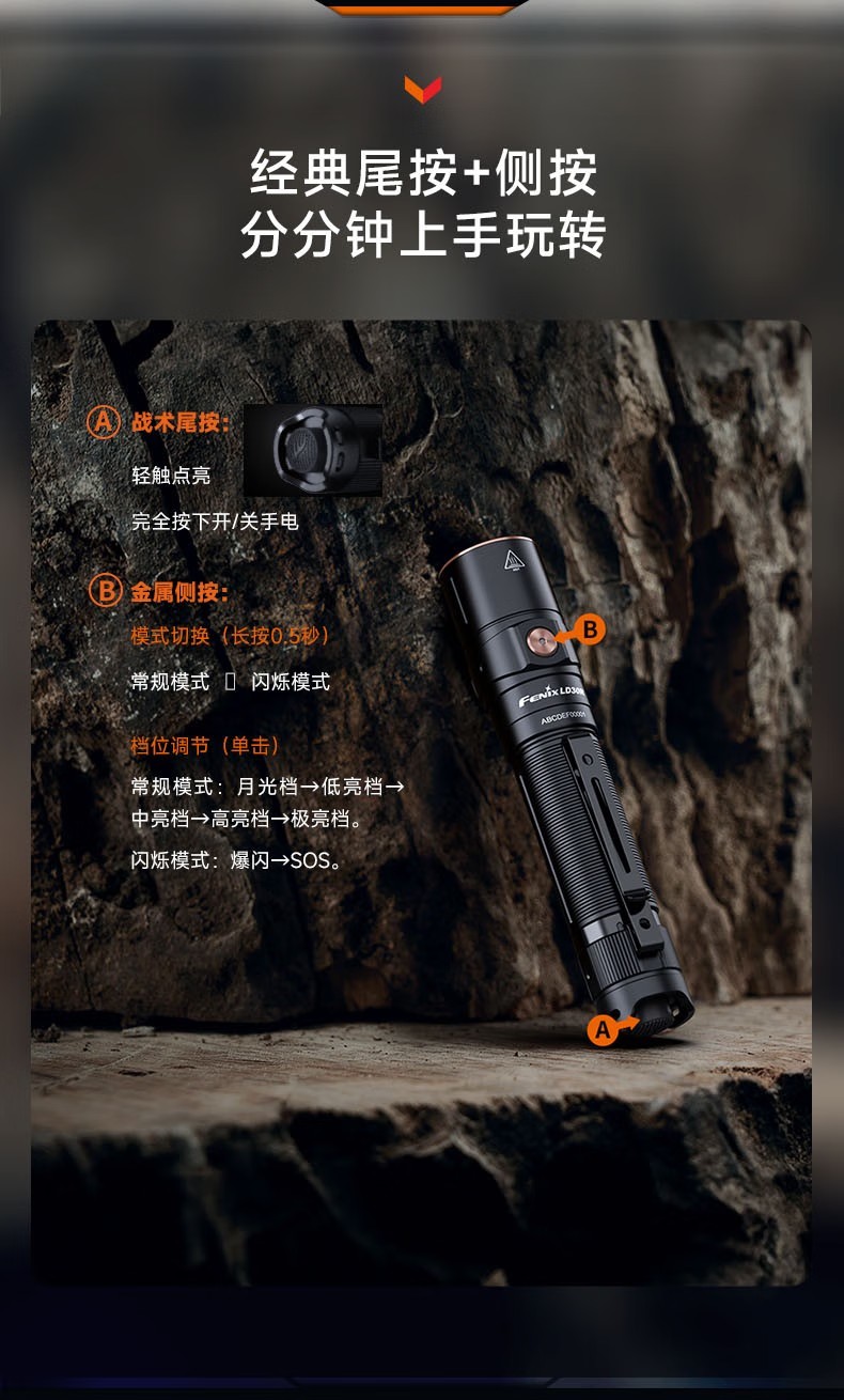 FENIX菲尼克斯LD30R LD系列高性能戶外手電8.jpg