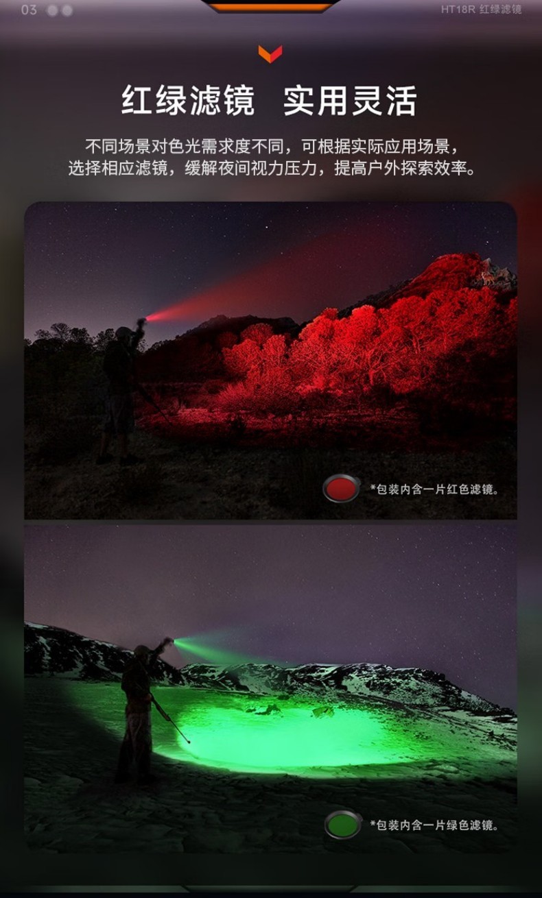 FENIX菲尼克斯HT18R HT系列戶外遠(yuǎn)射手電3.jpg