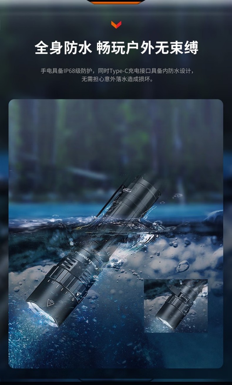 FENIX菲尼克斯PD40R PD系列超高亮機(jī)械旋轉(zhuǎn)調(diào)光手電7.jpg