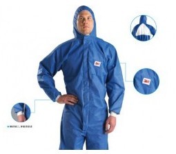 3M 4530+ 白色帶帽連體防護(hù)服