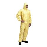 杜邦TychemC化學(xué)防護(hù)服帶帽連體耐酸堿防化服(型號(hào)升級(jí)為Tychem2000)