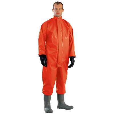 代爾塔401005液密重型連體防化服