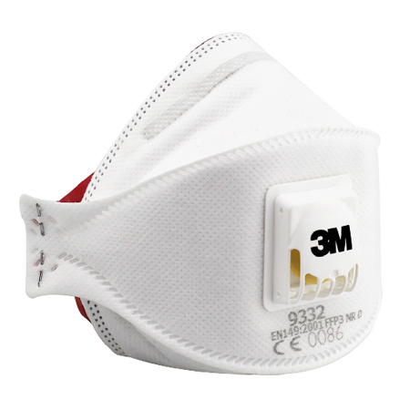 3M9332FFP3顆粒物防護(hù)口罩