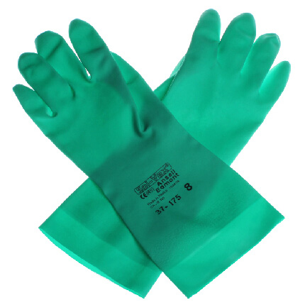 Ansell安思爾37-175 Solvex丁腈橡膠防護(hù)手套