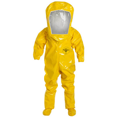 杜邦BR527T LY全封閉B級(jí)防化服 