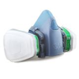 3M7502+6004防氨氣甲胺防毒面具