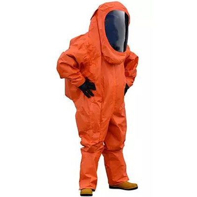 杜邦Tychem6000FR TP602T OR氣密阻燃防化服A級(jí)全封閉防護(hù)服