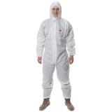 3M4515白色帶帽連體防護(hù)服 3M4515白色帶帽連體防護(hù)服