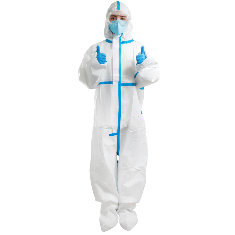 一次性膠條型醫(yī)用隔離衣