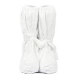 定和DH5112白色一次性無紡布靴套高筒加長(zhǎng)綁帶鞋套