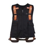 代爾塔501015熒光馬甲式雙掛點(diǎn)安全帶