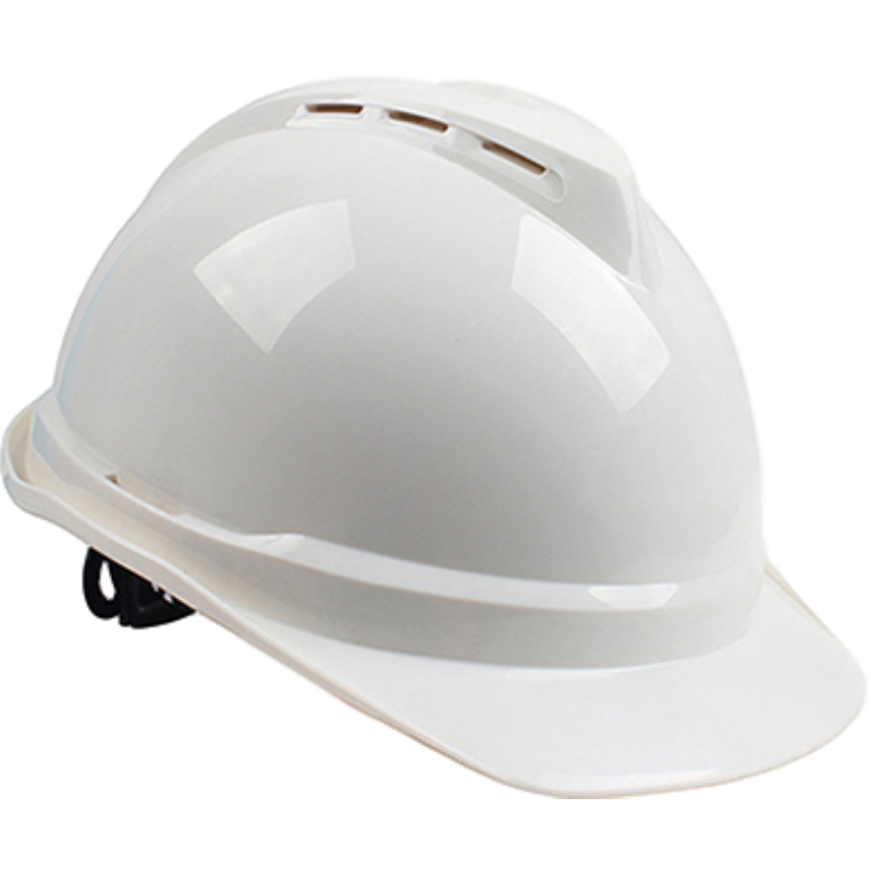 梅思安10156020白色豪華型無(wú)孔PE安全帽