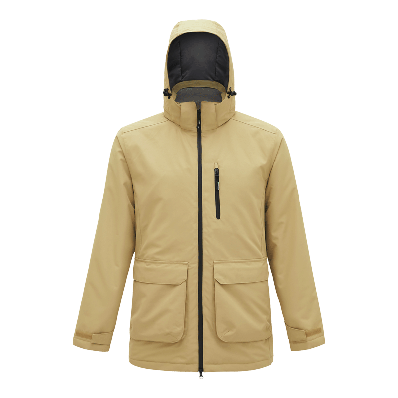 雷克蘭TD151卡其色戶外保暖防寒服