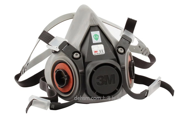 3m6200防毒半面罩本體圖片