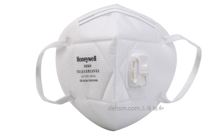 霍尼韋爾H1009301V KN95防塵口罩正面圖