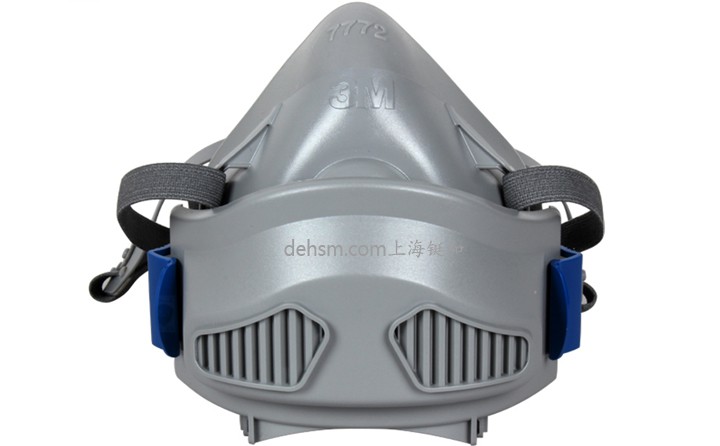 3M7772防有機(jī)蒸氣防塵面具圖片-正面