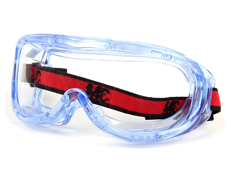 3M1623AF防霧防化防護眼鏡圖片-背面