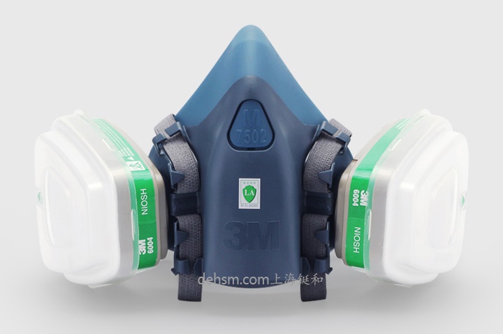 3M7502+6004防氨氣甲胺防毒面具價格