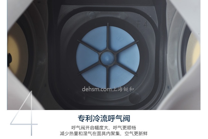 3M6200+6001防有機(jī)氣體防毒面具專利冷流呼氣閥