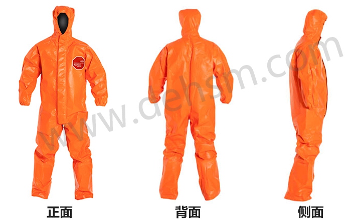 杜邦Tychem ThermoPro阻燃防化服消防款圖片-正面、反面及側(cè)面
