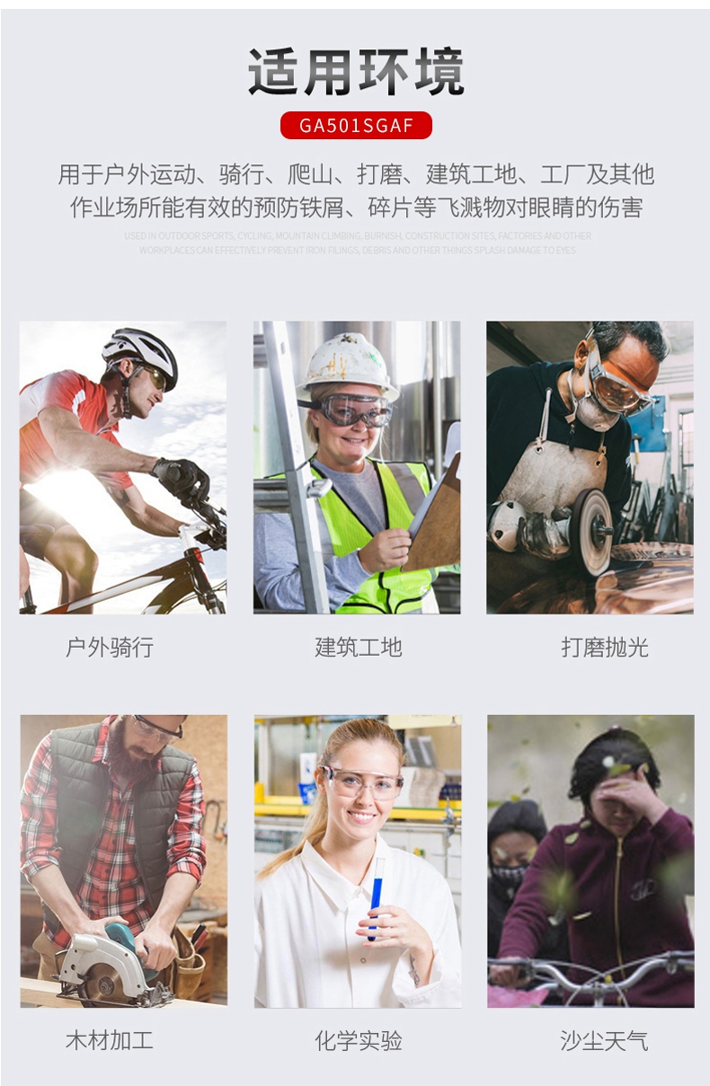 3M GA501護(hù)目鏡適合實(shí)驗(yàn)室制藥等領(lǐng)域