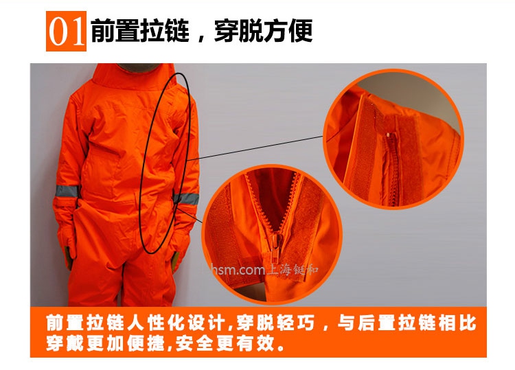 DH1030風(fēng)扇型防蜂服前置拉鏈，穿脫方便