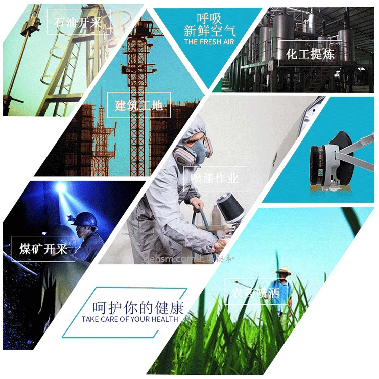 霍尼韋爾(諾斯)550030S低維護半面罩應(yīng)用領(lǐng)域