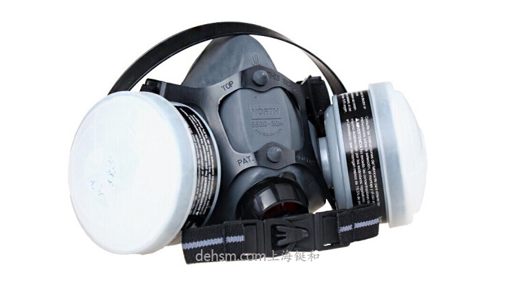 霍尼韋爾(諾斯)550030S低維護半面罩底面圖