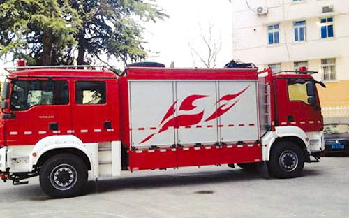 雙頭消防車(chē)