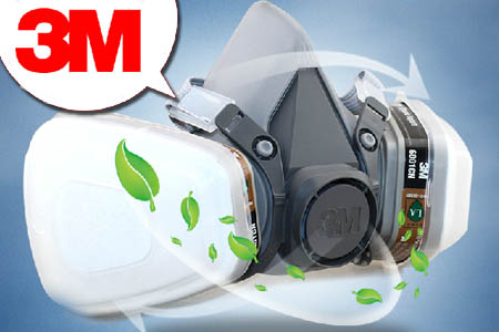 最好的3M防毒面具6200，應(yīng)用領(lǐng)域最廣泛