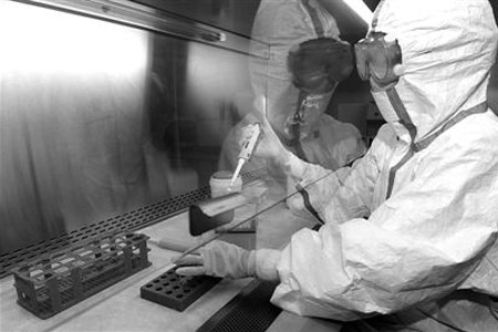 實(shí)驗(yàn)室研制埃博拉病毒檢測試劑盒