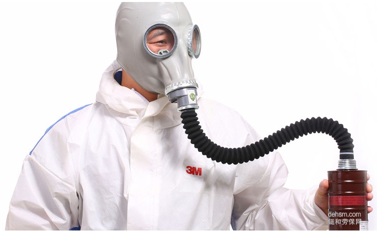 長(zhǎng)管式防毒面具使用方法步驟