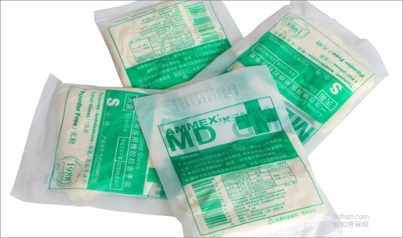愛(ài)馬斯TLFCMDSi一次性橡膠滅菌醫(yī)用手套獨(dú)立包裝