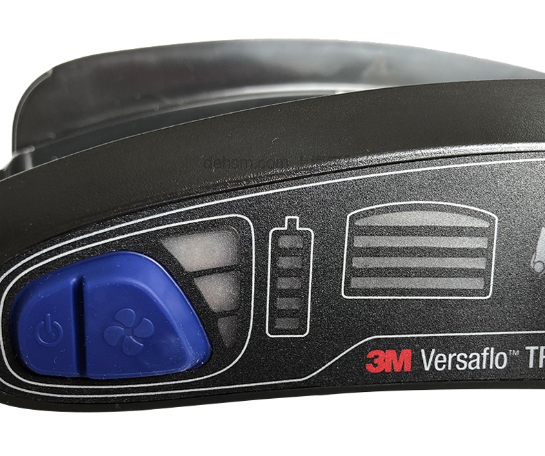 3M TR-619E動(dòng)力送風(fēng)過濾式呼吸器套件-TR-602E電動(dòng)送風(fēng)電機(jī)細(xì)節(jié)圖